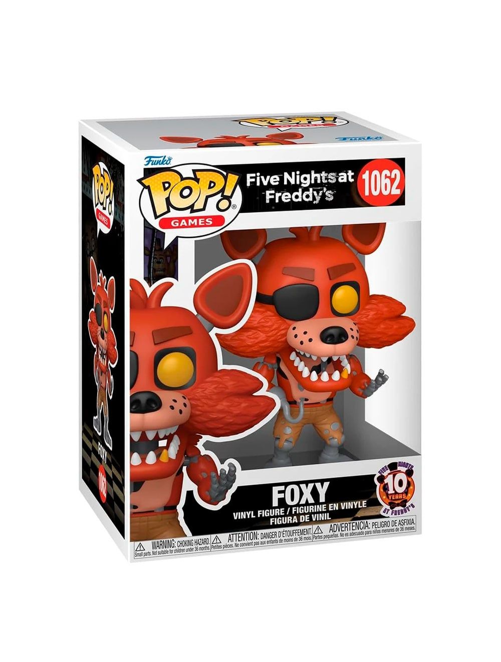 ゲームキャラクター Funko pop FIVE NIGHTS AT FREDDY'S Foxy Descubre Funko Pop FNAF 10Y Foxy y súmalo a tu colección