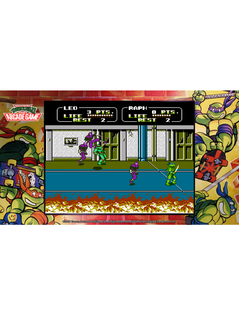Teenage Mutant Ninja Turtles: The Cowabunga Collection PS4