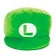 Super Mario - Gorro Luigi Peluche