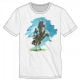 POLERA ZELDA BREATH OF THE WILD MENS WHITE TEE-2X