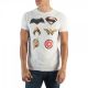 POLERA JUSTICE LEAGUE CHARACTER LOGO -L
