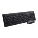 COMBO INALAMBRICO MOUSE + TECLADO PPR6314N NEGRO