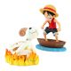 ONE PIECE WORLD COLLECTABLE FIGURE LOG STORIES-MONKEY.D.LUFFY & GOING MERRY-