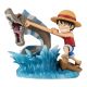 One Piece World Collectable Figure Log Stories-Monkey.D.Luffy Vs Local Sea Monster-