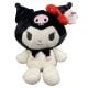 Kuromi negro cinta roja 29 cm