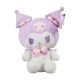 Kuromi morado con rosado 27 cm