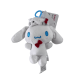 Sanrio Cinnamoroll with Hello Kitty Hat Clip