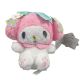 Hello Kitty sherpa rosado con cinta 23,5 cm