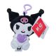 Llavero Kuromi con Corazon morado