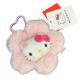 Llavero Hello Kitty sherpa rosado
