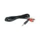 Cable Audio Stereo 3.5mm a 2 RCA 2.0 Mts.