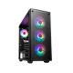 Gabinete sin fuente Redragon Wheeljack Black RGB