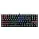 Teclado Mecánico Gamer Redragon KUMARA BLACK K552 RGB TKL Switch Blue