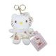 Llavero Hello Kitty vestido flores
