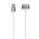 CABLE CARGADOR SYNC IPHONE4 WHITE BELKIN