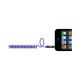 CABLE EN ESPIRAL DE AUDIO 1.8M PURPURA BELKIN