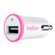 CARGADOR AUTO BOOST UP 12W 2.4A ROSA BELKIN