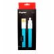 Cable USB a Micro USB Azul 24cm Fujitel