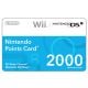 WII & DSI Point Card 2000