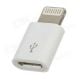 ADAPTADOR MICROUSB A LIGHTNING BLANCO TECH-LIVE