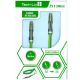 CABLE AUX SPRING, JACK DE NICKEL 1 MTS VERDE TECH-LIVE