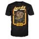 POLERA POP TEES: SW - LANDO IN SPACE - FH12020 - SM (BLK)
