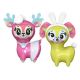 Snapsies: W3 Gems-2PK(Easter)Blush&Pinky