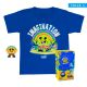 Pkt Pop&Tee: Spongebob- SB w/rainbow- L(KD)