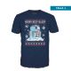 Boxed Tee: SW Holiday- R2D2 snowman- L