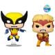 POP Marvel: Wolverine 50th- Wolverine/Sabretooth 2PK exclusivo Weplay