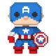POP Marvel: 8-Bit- Captain America