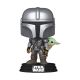 POP Star Wars: Mandalorian &Grogu(on back)