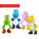Figuras Yoshi Verde/Azul/Amarillo/Rosado23cms