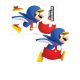 Sticker de Muro Penguin Mario de Super Mario WII