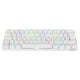 Teclado mecánico Blaze Ember white Wireless - red switch