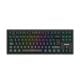 Teclado Blaze Blackout Black and blue switch