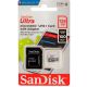 MICRO SDXC UHS-I CARD WITH ADAPTER 128 GB 100MB/S