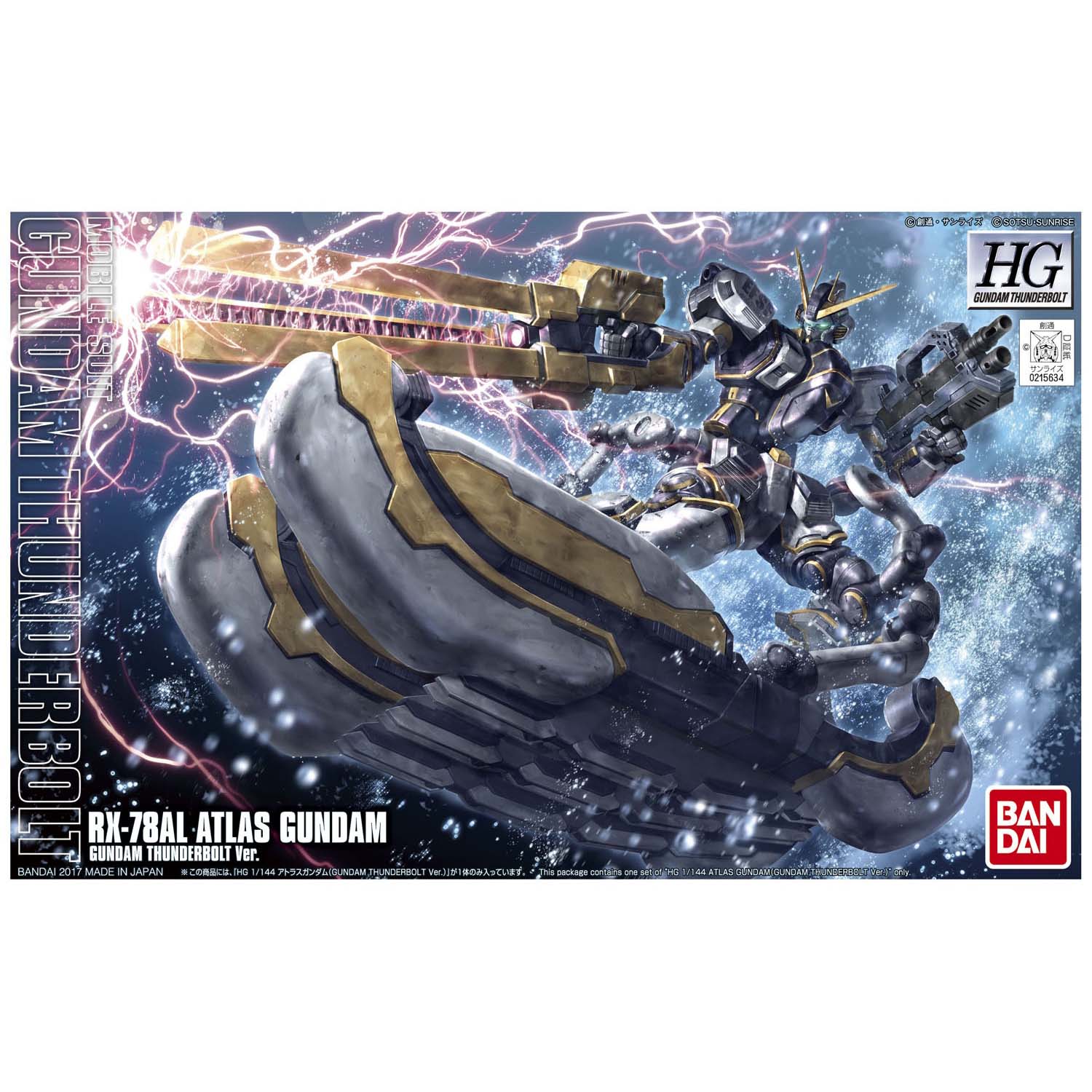 Kit De Modélisme Gundam HG 1/144 Atlas Gundam Thunderbolt - Bandai Original Japon