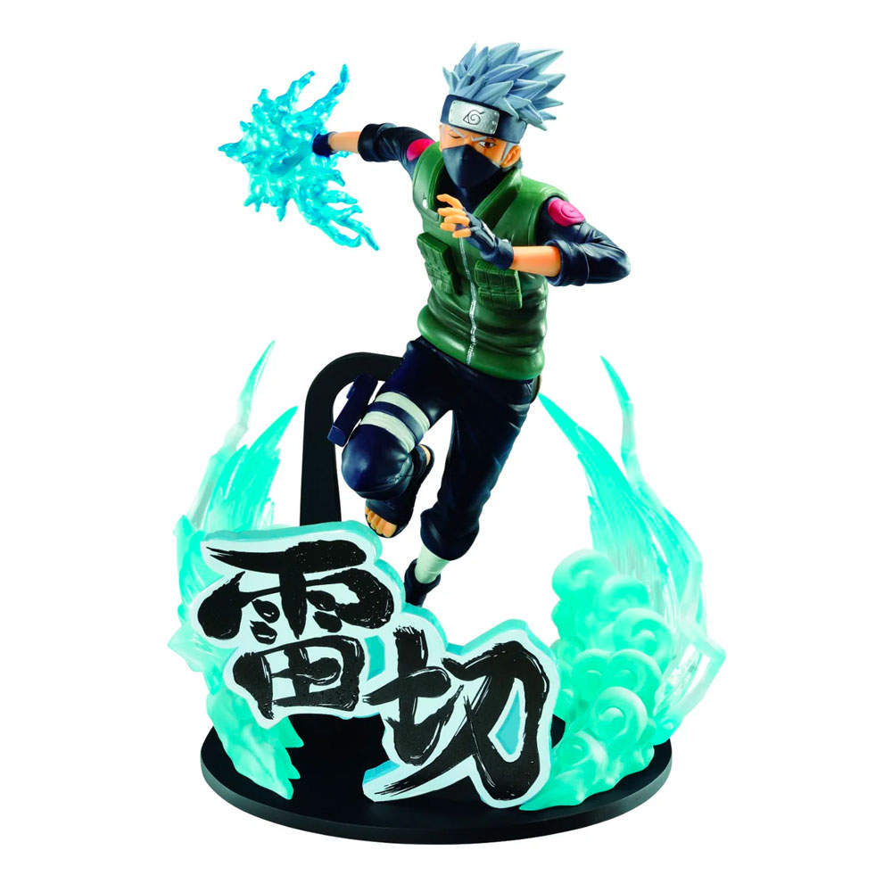 Naruto Shippuden: Figura Hatake Kakashi In Azione! Banpresto Vibration Stars (PVC, 18 Cm) - 4