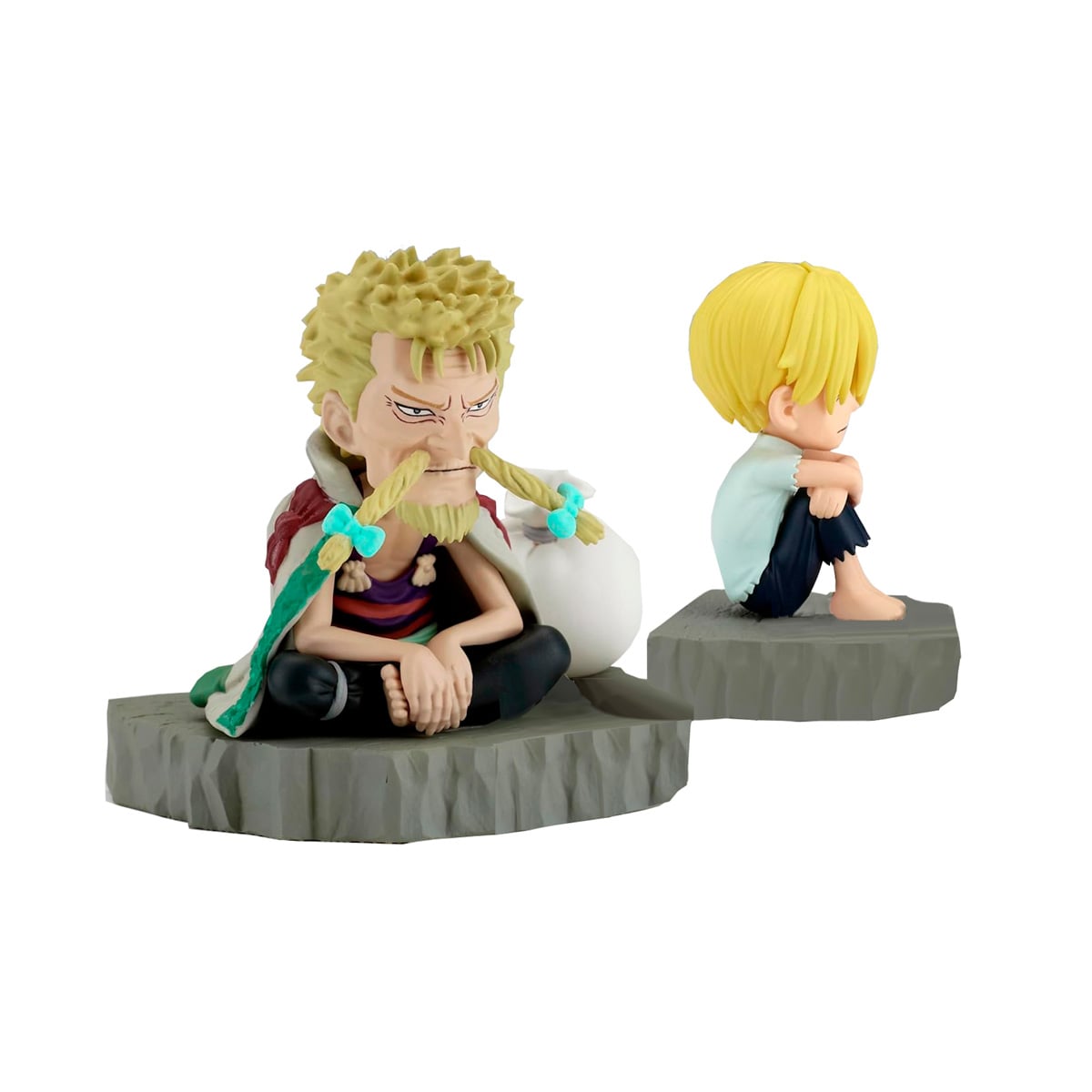ONE PIECE WORLD COLLECTABLE FIGURE LOG STORIES-SANJI & ZEFF-