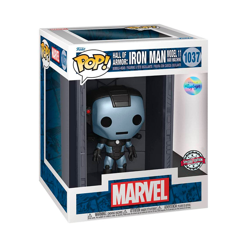 Funko Pop! Marvel Hall Of Armor Mk11 War Machine - Vinyl Figure Da Collezione 9,5 Cm
