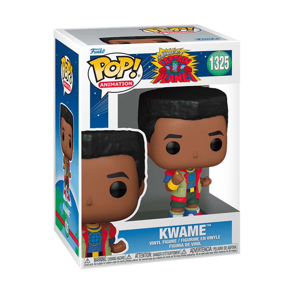 Funko Pop! Captain Planet Set of 6 - Captain Planet, Gi, Kwame, Ma-T